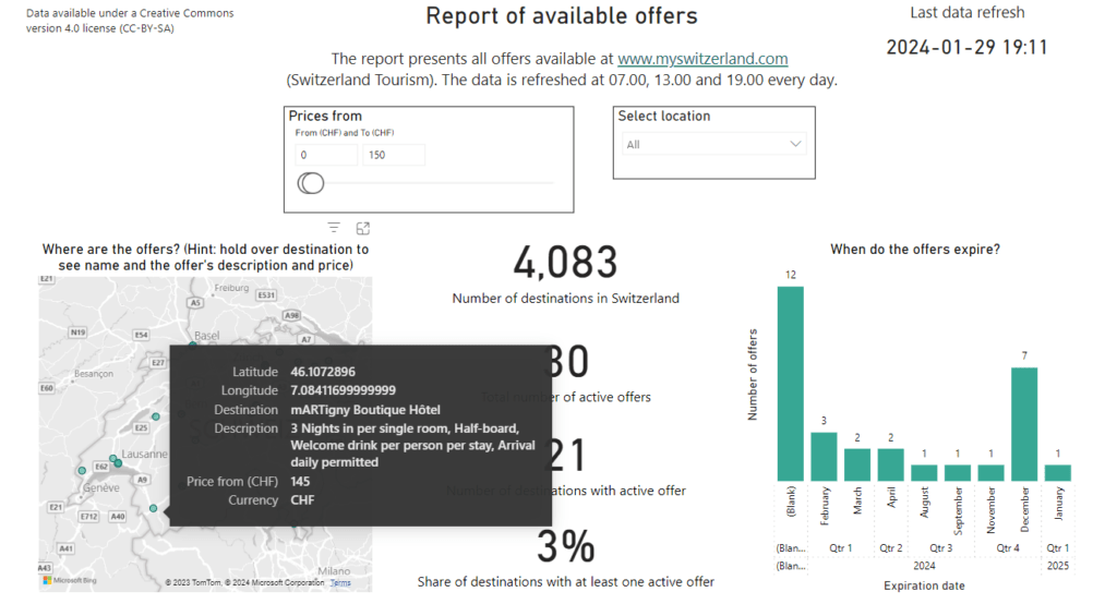 Using the map visualisation in Power BI