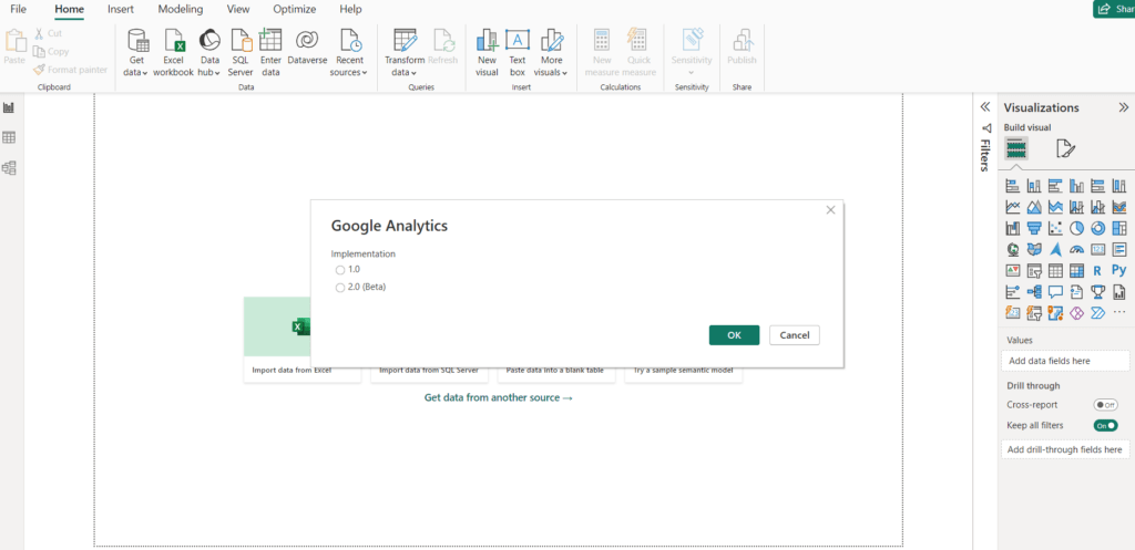 GA4 connector in Power BI